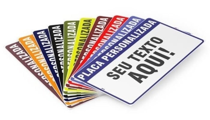 PLACAS PERSONALIZADAS